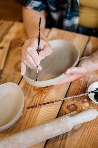 2 Hours Ceramics Solo Studio Time - Hand building
